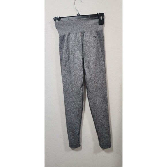 GYMSHARK FLEX HIGH WAISTED LEGGINGS Large Logo Women’s Size S - Picture 3 of 3